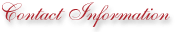 Contact Information